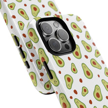 Avocado Pattern Tough Phone Case – Cute Avocado & Pit Design