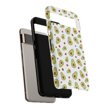 Avocado Pattern Tough Phone Case – Cute Avocado & Pit Design
