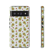 Avocado Pattern Tough Phone Case – Cute Avocado & Pit Design