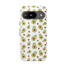 Avocado Pattern Tough Phone Case – Cute Avocado & Pit Design