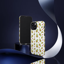 Avocado Pattern Tough Phone Case – Cute Avocado & Pit Design