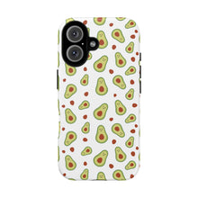 Avocado Pattern Tough Phone Case – Cute Avocado & Pit Design