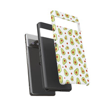 Avocado Pattern Tough Phone Case – Cute Avocado & Pit Design