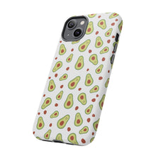 Avocado Pattern Tough Phone Case – Cute Avocado & Pit Design