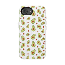 Avocado Pattern Tough Phone Case – Cute Avocado & Pit Design