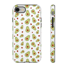 Avocado Pattern Tough Phone Case – Cute Avocado & Pit Design
