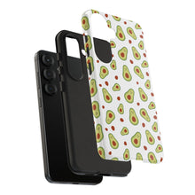 Avocado Pattern Tough Phone Case – Cute Avocado & Pit Design
