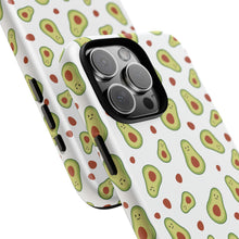 Avocado Pattern Tough Phone Case – Cute Avocado & Pit Design