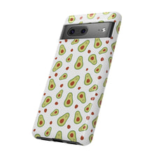 Avocado Pattern Tough Phone Case – Cute Avocado & Pit Design