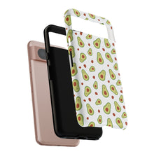 Avocado Pattern Tough Phone Case – Cute Avocado & Pit Design