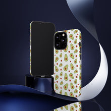 Avocado Pattern Tough Phone Case – Cute Avocado & Pit Design