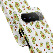 Avocado Pattern Tough Phone Case – Cute Avocado & Pit Design