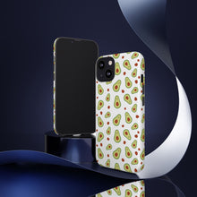 Avocado Pattern Tough Phone Case – Cute Avocado & Pit Design