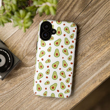 Avocado Pattern Tough Phone Case – Cute Avocado & Pit Design