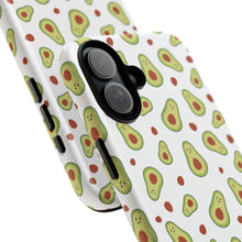 Avocado Pattern Tough Phone Case – Cute Avocado & Pit Design