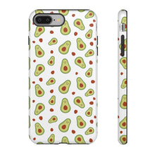 Avocado Pattern Tough Phone Case – Cute Avocado & Pit Design