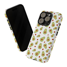 Avocado Pattern Tough Phone Case – Cute Avocado & Pit Design