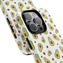 Avocado Pattern Tough Phone Case – Cute Avocado & Pit Design