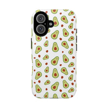 Avocado Pattern Tough Phone Case – Cute Avocado & Pit Design
