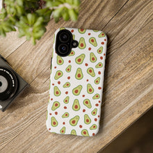 Avocado Pattern Tough Phone Case – Cute Avocado & Pit Design