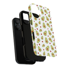Avocado Pattern Tough Phone Case – Cute Avocado & Pit Design