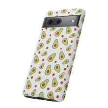 Avocado Pattern Tough Phone Case – Cute Avocado & Pit Design