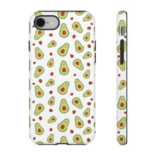 Avocado Pattern Tough Phone Case – Cute Avocado & Pit Design