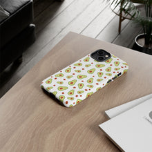 Avocado Pattern Tough Phone Case – Cute Avocado & Pit Design