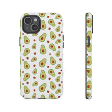 Avocado Pattern Tough Phone Case – Cute Avocado & Pit Design