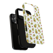 Avocado Pattern Tough Phone Case – Cute Avocado & Pit Design