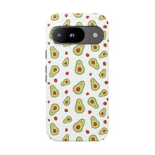 Avocado Pattern Tough Phone Case – Cute Avocado & Pit Design