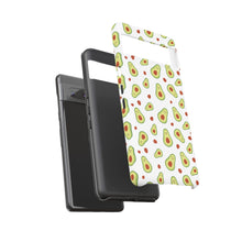 Avocado Pattern Tough Phone Case – Cute Avocado & Pit Design