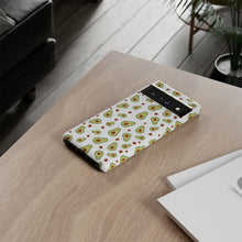 Avocado Pattern Tough Phone Case – Cute Avocado & Pit Design