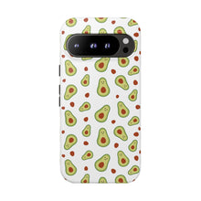 Avocado Pattern Tough Phone Case – Cute Avocado & Pit Design
