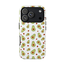 Avocado Pattern Tough Phone Case – Cute Avocado & Pit Design