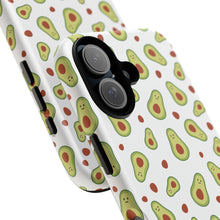 Avocado Pattern Tough Phone Case – Cute Avocado & Pit Design