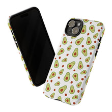 Avocado Pattern Tough Phone Case – Cute Avocado & Pit Design