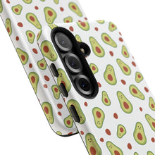Avocado Pattern Tough Phone Case – Cute Avocado & Pit Design