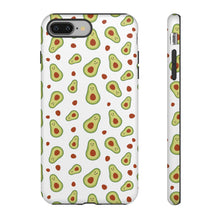 Avocado Pattern Tough Phone Case – Cute Avocado & Pit Design