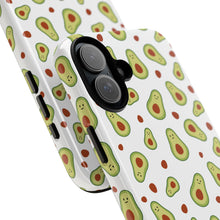Avocado Pattern Tough Phone Case – Cute Avocado & Pit Design