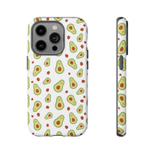 Avocado Pattern Tough Phone Case – Cute Avocado & Pit Design