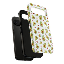 Avocado Pattern Tough Phone Case – Cute Avocado & Pit Design