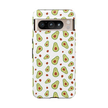 Avocado Pattern Tough Phone Case – Cute Avocado & Pit Design