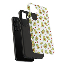 Avocado Pattern Tough Phone Case – Cute Avocado & Pit Design