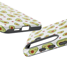 Avocado Pattern Tough Phone Case – Cute Avocado & Pit Design