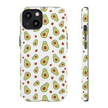 Avocado Pattern Tough Phone Case – Cute Avocado & Pit Design
