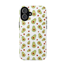 Avocado Pattern Tough Phone Case – Cute Avocado & Pit Design