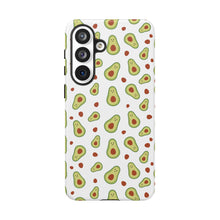 Avocado Pattern Tough Phone Case – Cute Avocado & Pit Design