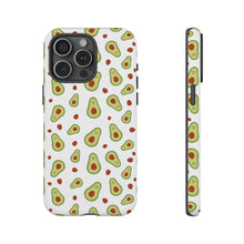 Avocado Pattern Tough Phone Case – Cute Avocado & Pit Design