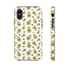 Avocado Pattern Tough Phone Case – Cute Avocado & Pit Design